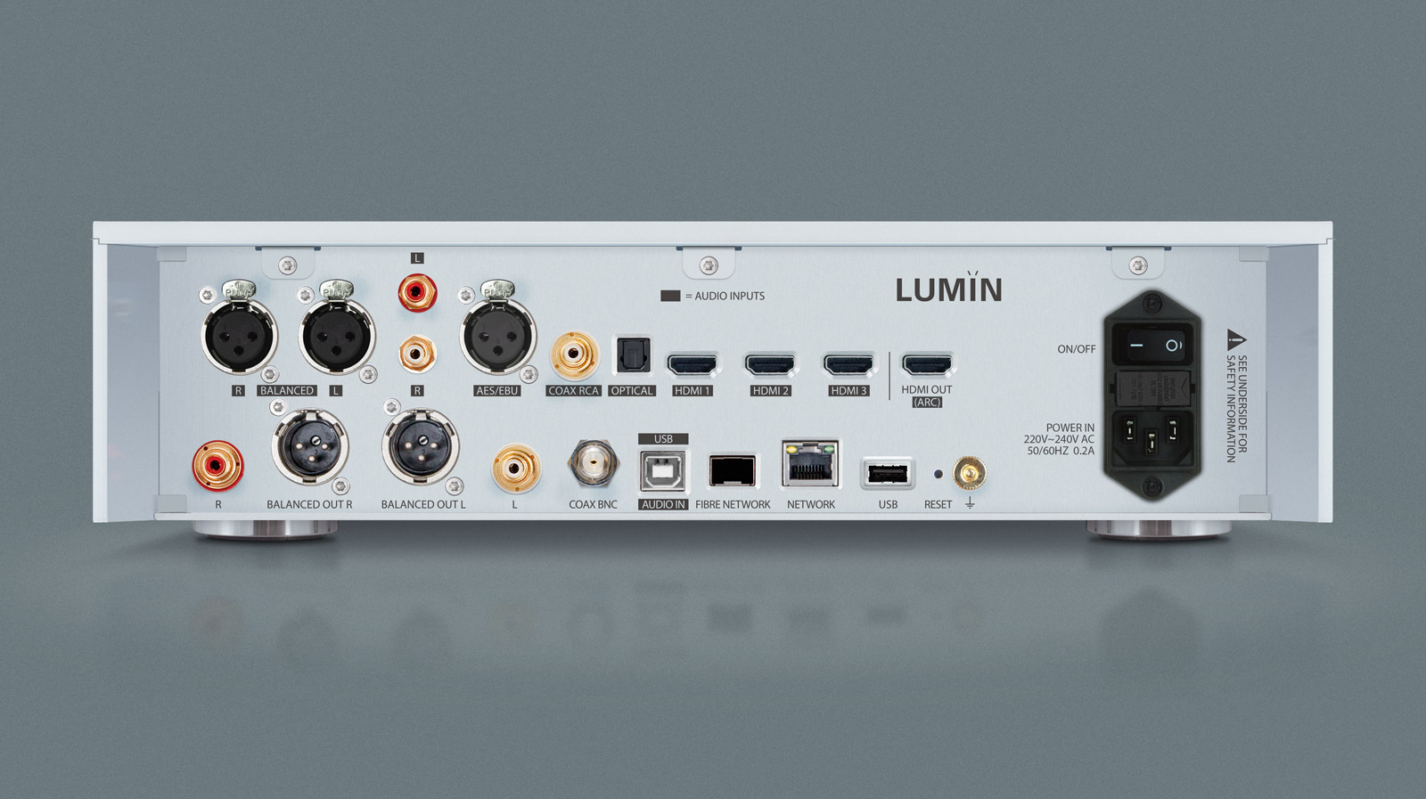 Lumin P1 Netzwerkplayer / DAC mit Vorstufe