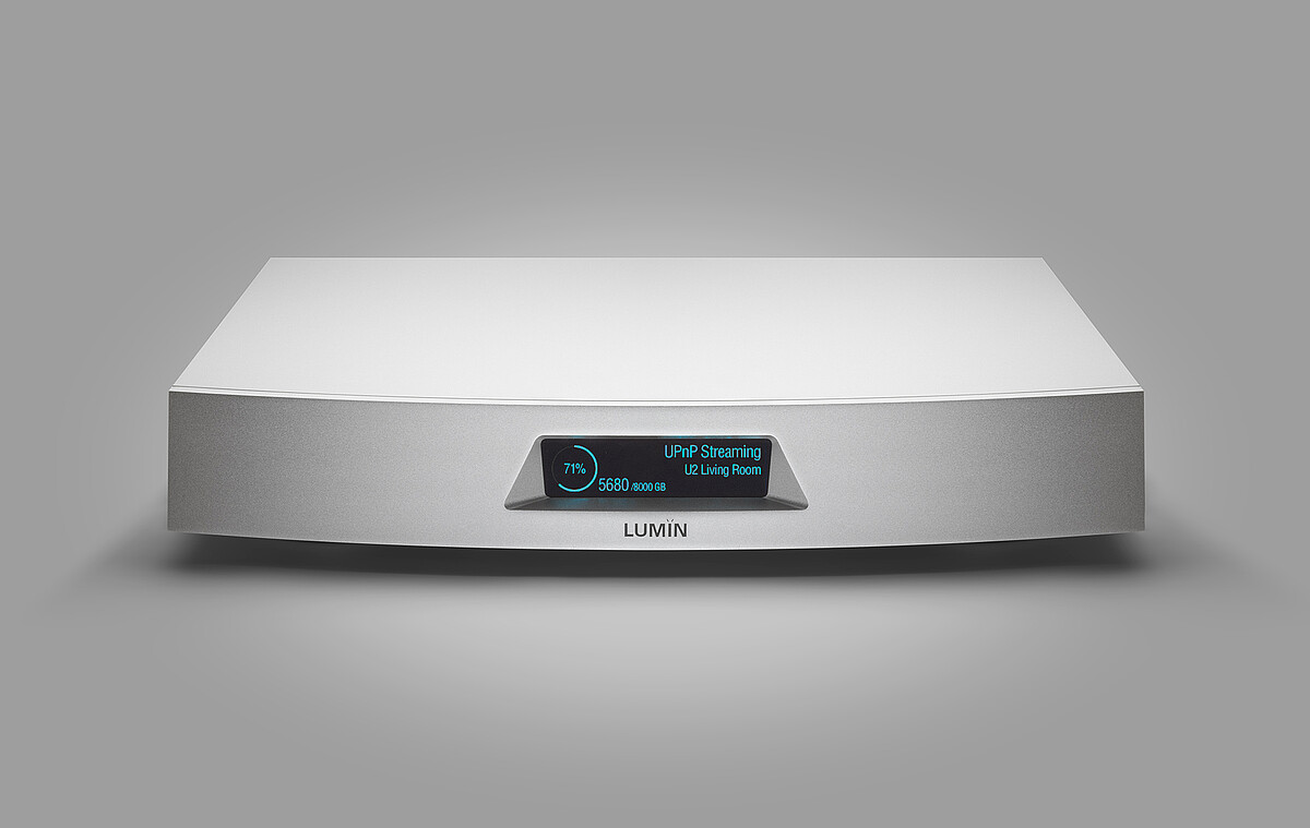 Lumin L2 Musikserver und Netzwerkswitch