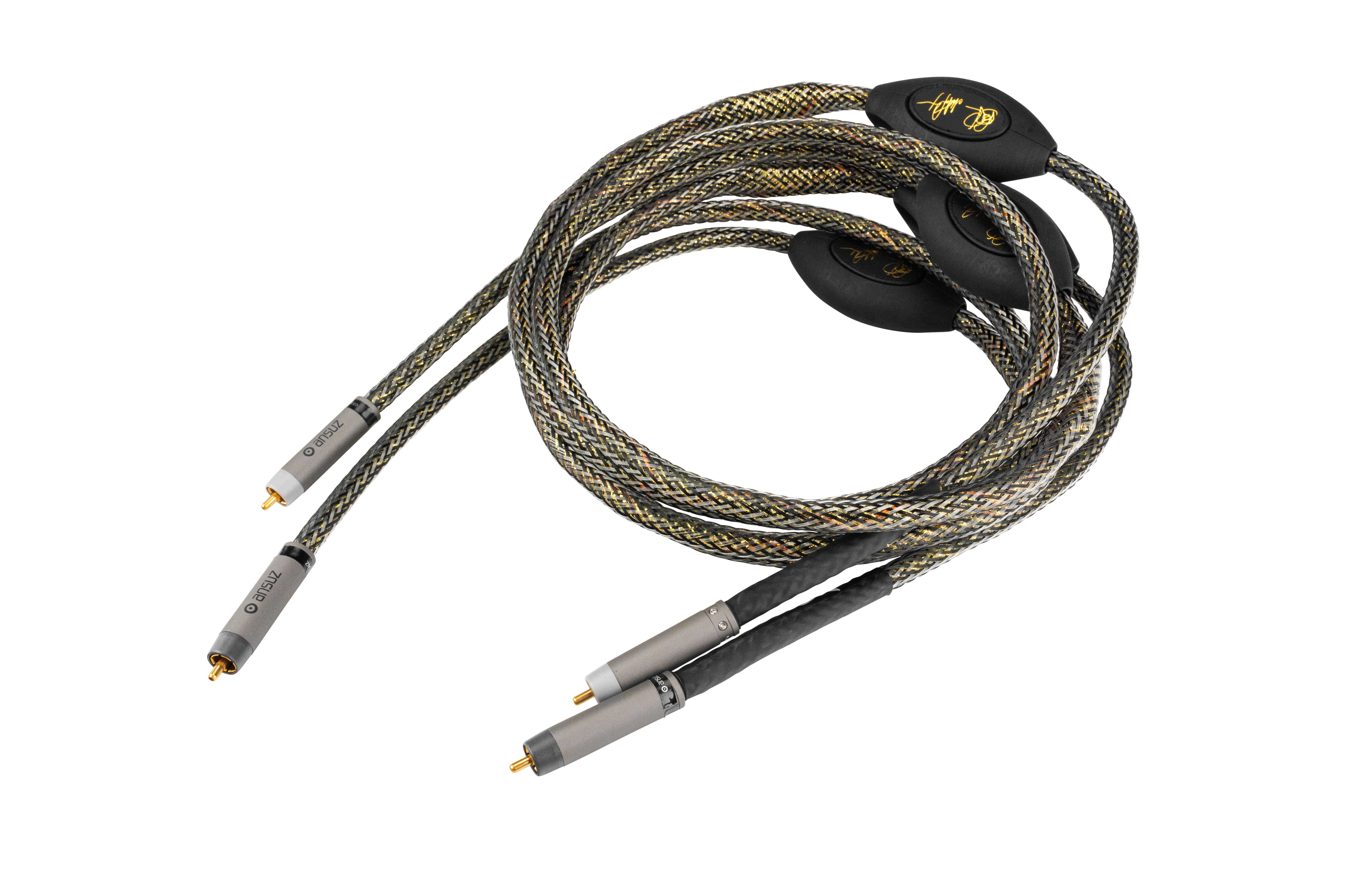 ansuz acoustics Cables Signalz D-TC3 RCA GOLD SIGNATURE