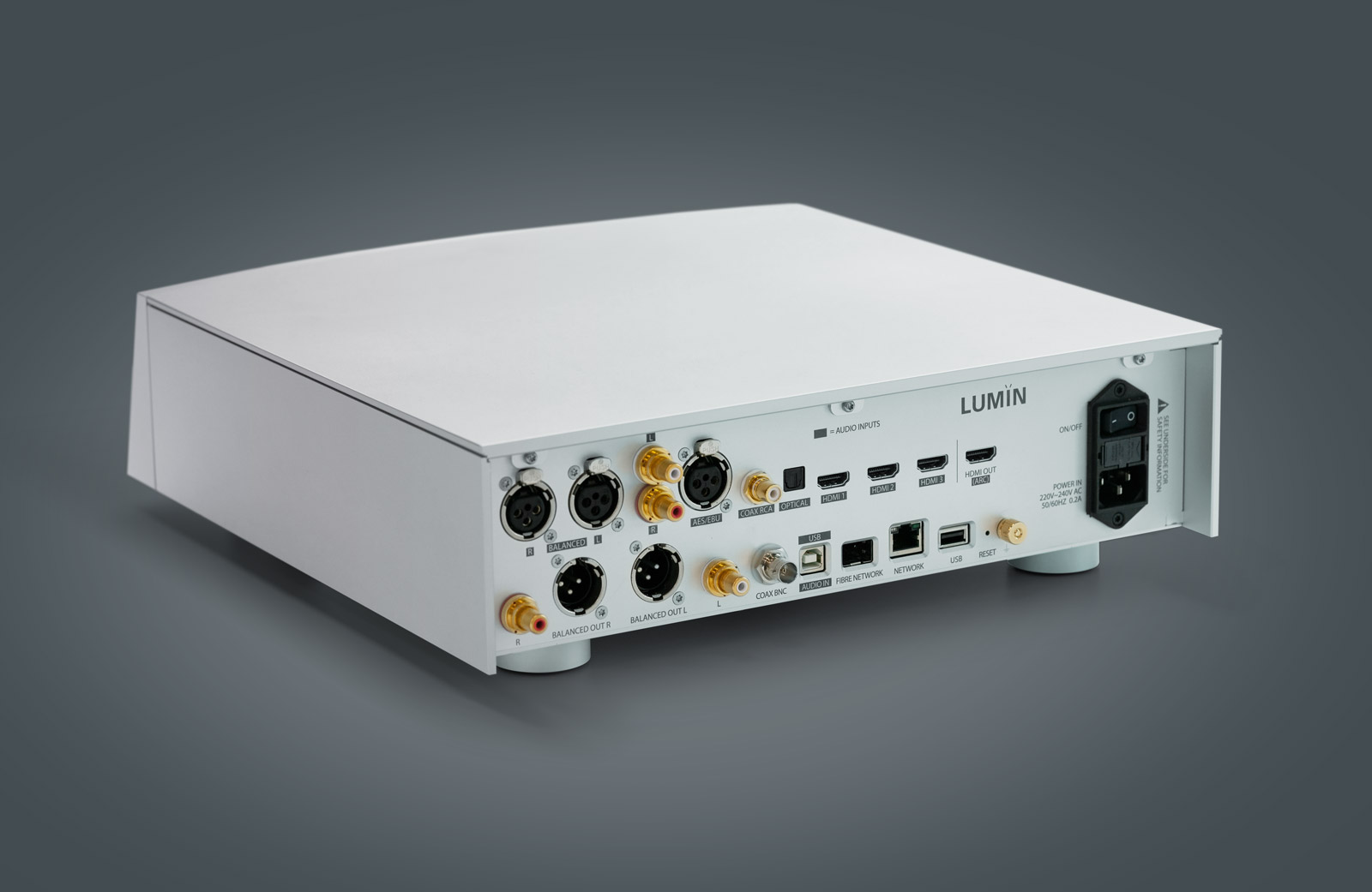 Lumin P1 Netzwerkplayer / DAC mit Vorstufe