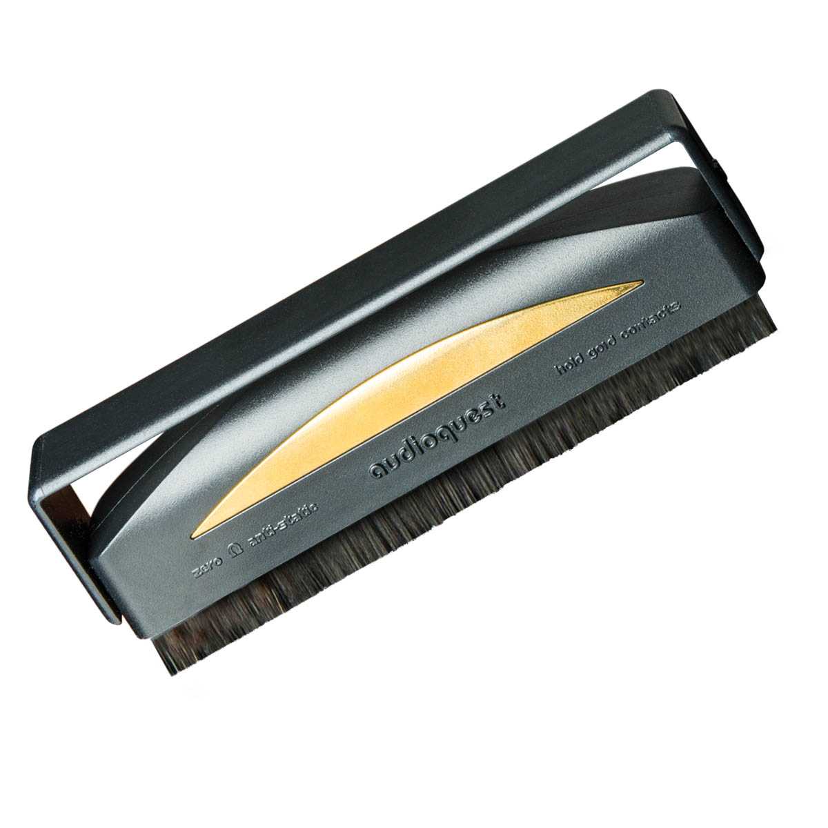 AudioQuest Super Conductive Antistatic Record Brush - Carbonfaser-Plattenbürste