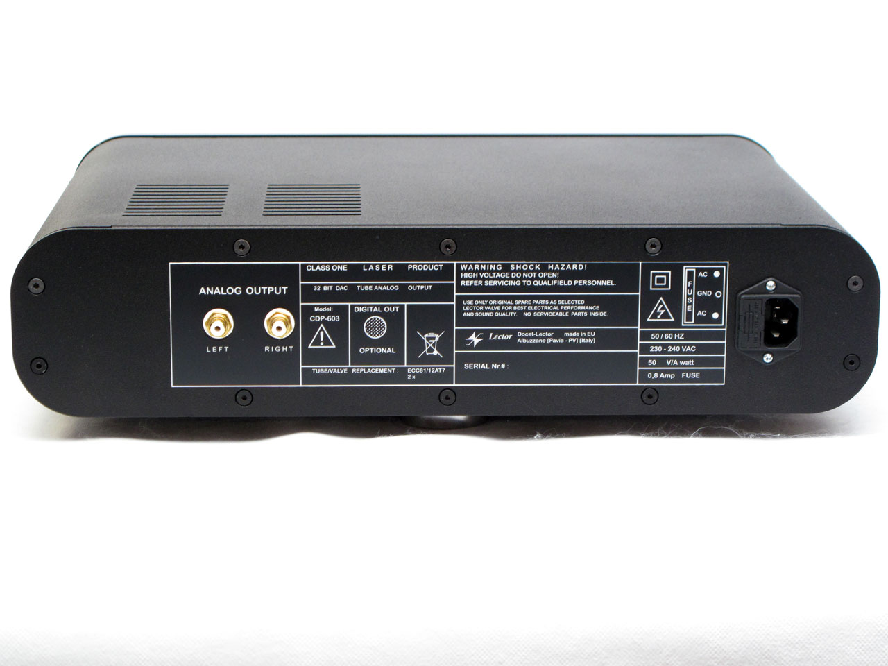 Lector Frontloader-CD-Player CDP-603 