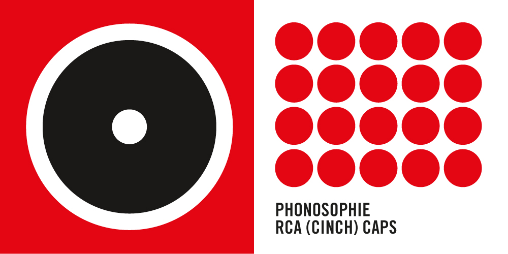 Phonosophie  First Step Aktcap RCA  20 Stück